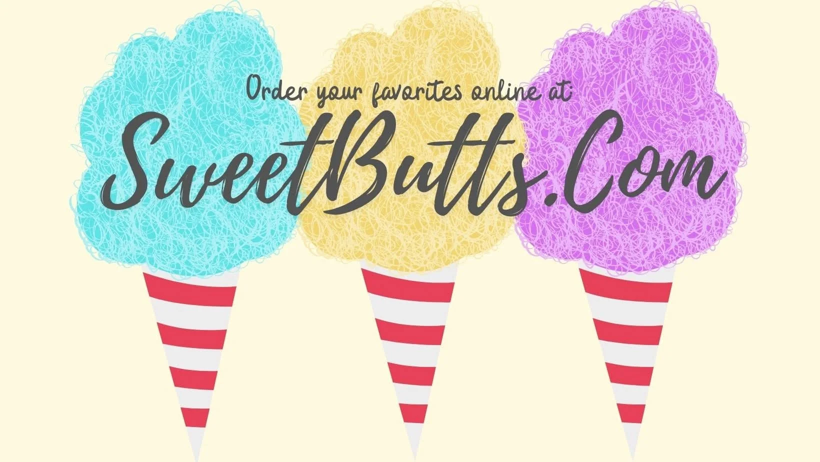Sweet Butts Cotton Candy  - Image 1