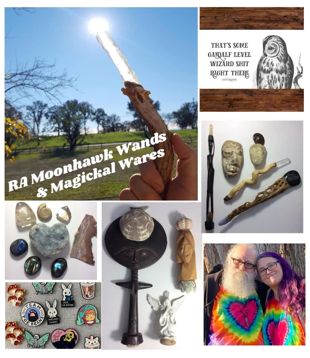 RA Moonhawk Wands & Magickal Wares - Image 1